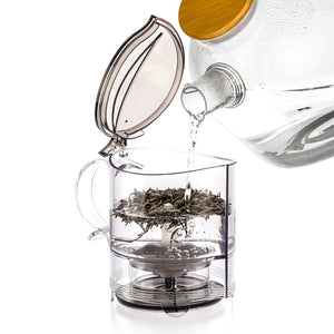 Bottom Dispensing Loose Leaf Tea Teapot